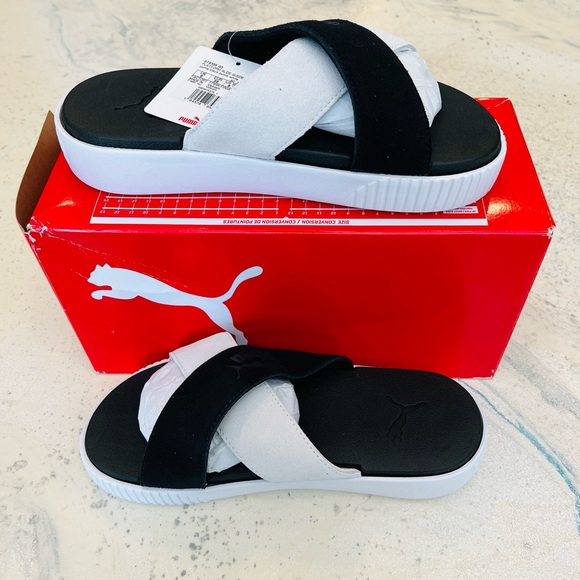 WOMEN’S PLATFORM SLIDE SUEDE 375105 03 - Picture 6 of 6